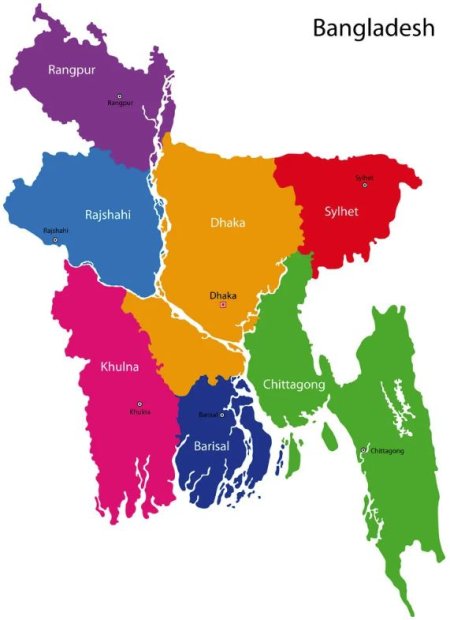 Geological Map of bangladesh